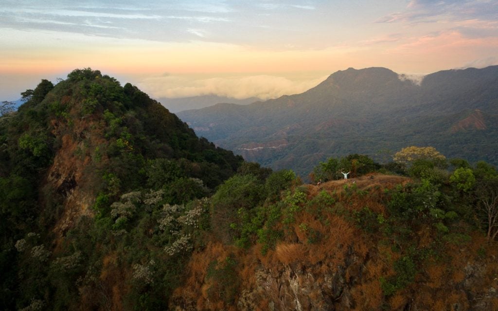 Minca Mountain Viewpoint on the Ridge