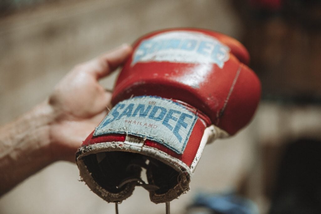 Boxing Glove for fighting muay thai in thailand
