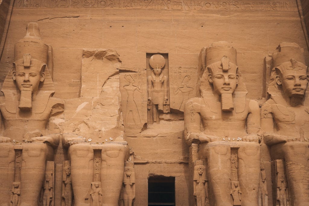 Abu Simbel Temple in Upper Egypt