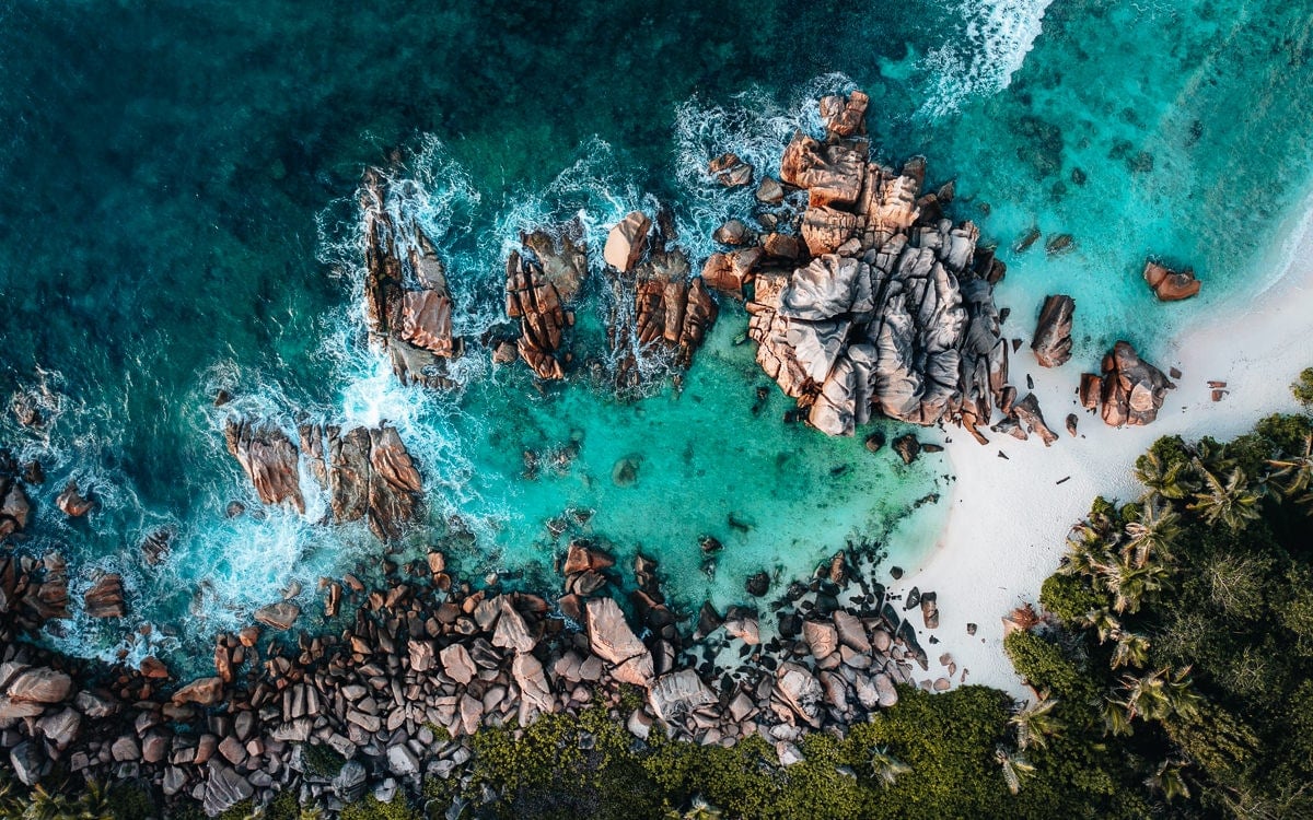 Anse Cocos, La Digue Island, Seychelles