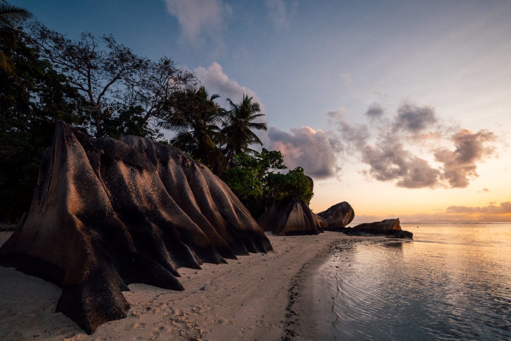 Sunset at the Beach Seychelles