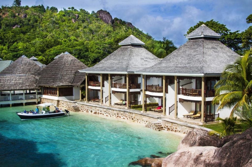 Hotel Le Domaine De La Reserve beach front Seychelles