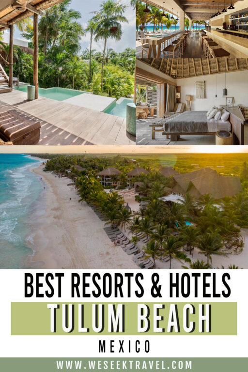 The best hotels and resorts Tulum Beach Mexico