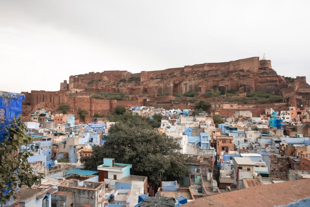 BLUE CITY AND FORT, RAJASTHAN, INDIA, Mehrangarh