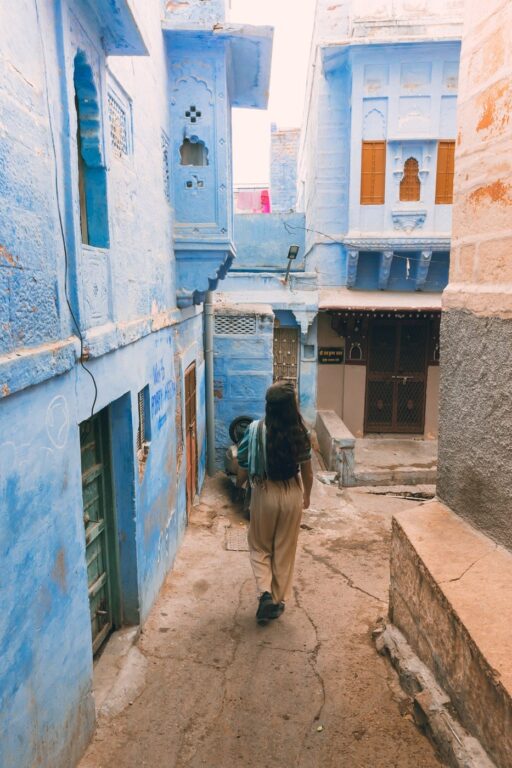 WHERE TO FIND THE BLUE CITY IN JODHPUR