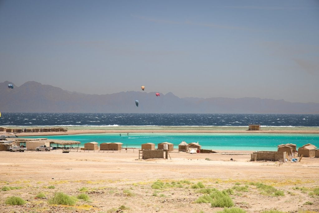 Blue Lagoon in Dahab, Egypt