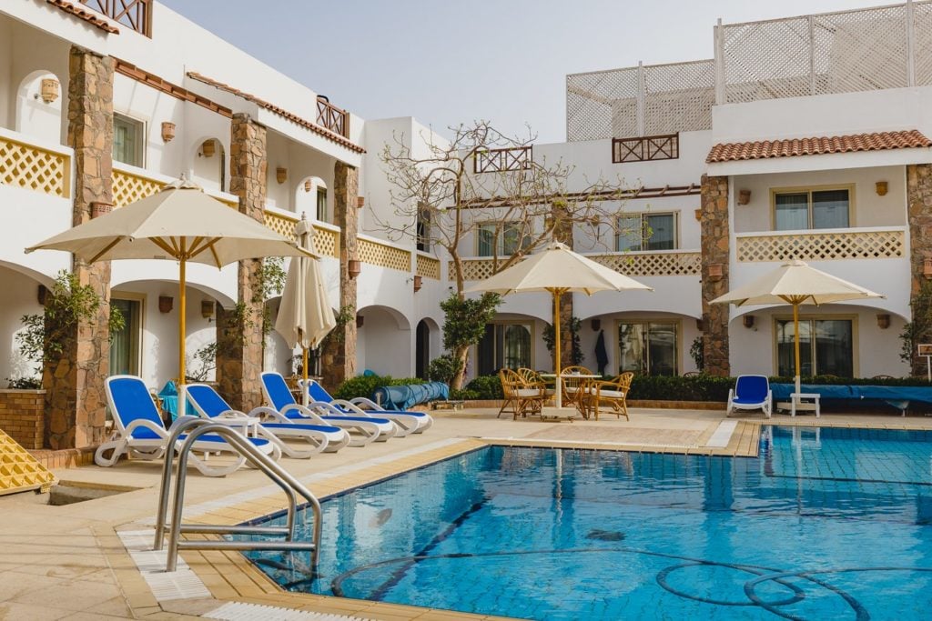 Pool at Camel Dive Club & Hotel in Sharm el Sheikh