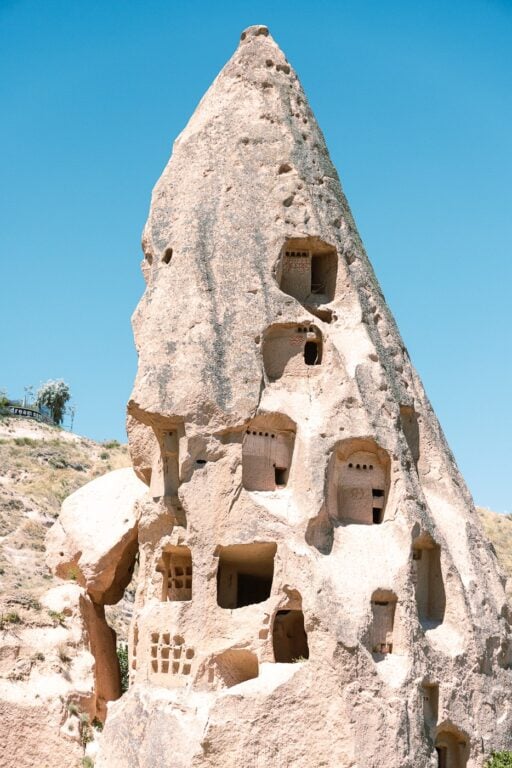 Traditional cave dwellings in Cappadocia