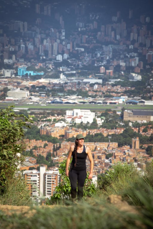 Cerro de las tres Cruces hike in Medellín
