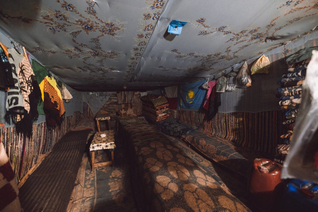 Bedouin tent in Egypt