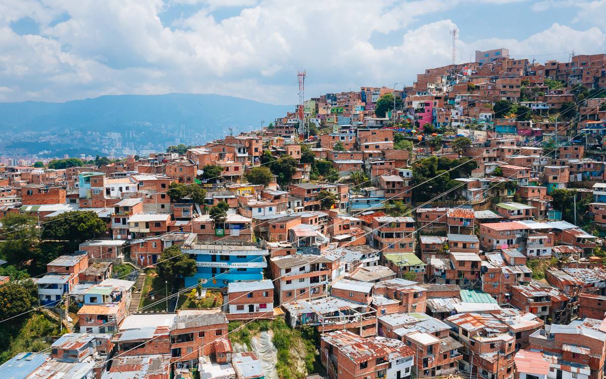 Comuna 13 in Medellín, Colombia