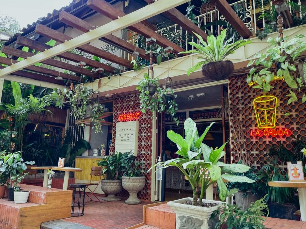 El Poblado restaurants in Medellin, Colombia