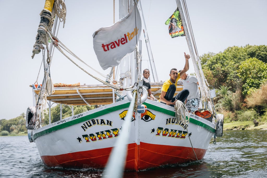 Felucca Sailing in Aswan
