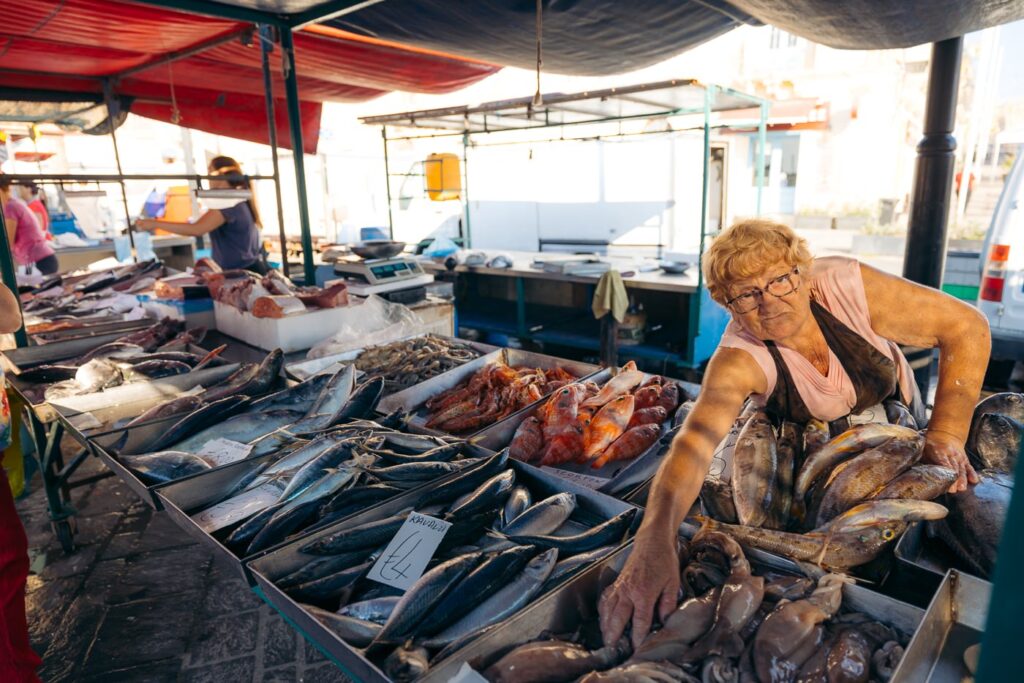 Marsaxlokk fish market
