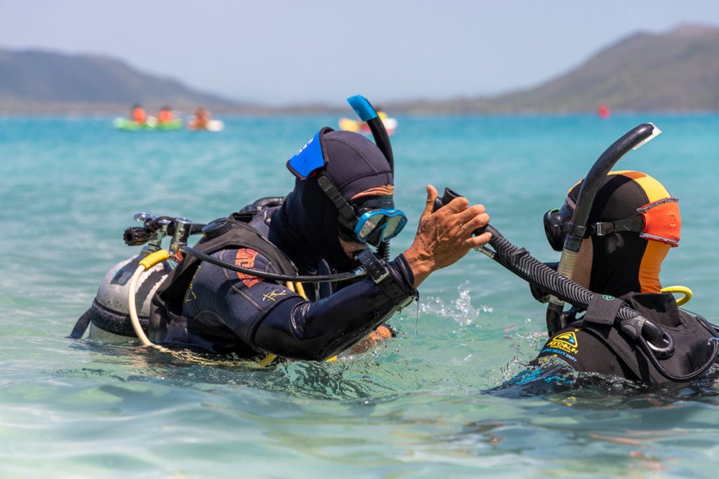 Learning to Scuba dive in Cairns