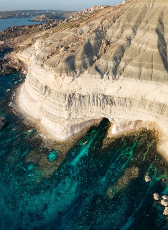 Sea Cave Kayaking in Malta