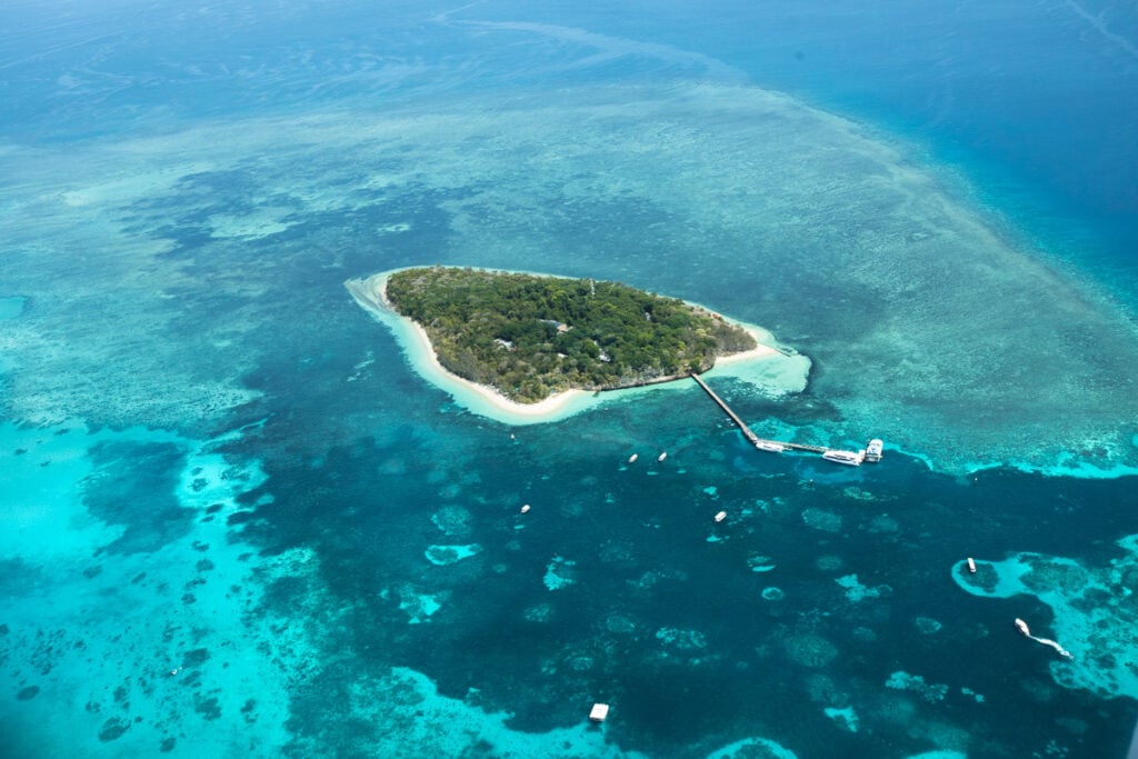 Green Island from the Sky