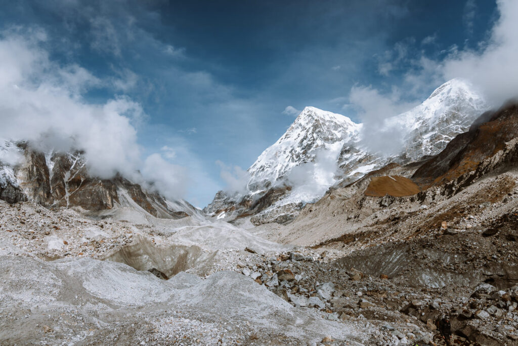 Rathong Glacier, West Sikkim, Nepal