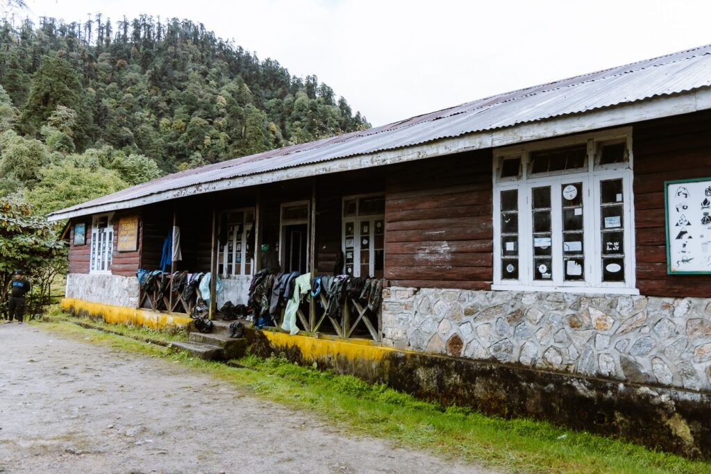 Hut in Tshoka, West Sikkim, India