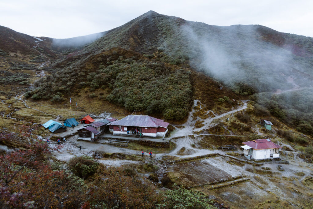 Dzongri Village in West Sikkim, India