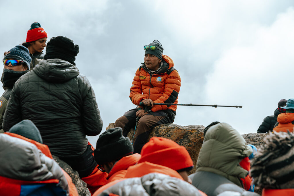 Instructor from Himalayan Mountaineering Institute in India 