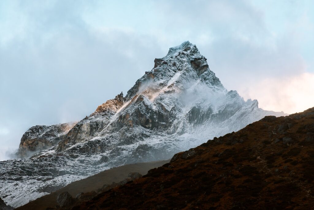 Sunrise on Mount Frey, Sikkim