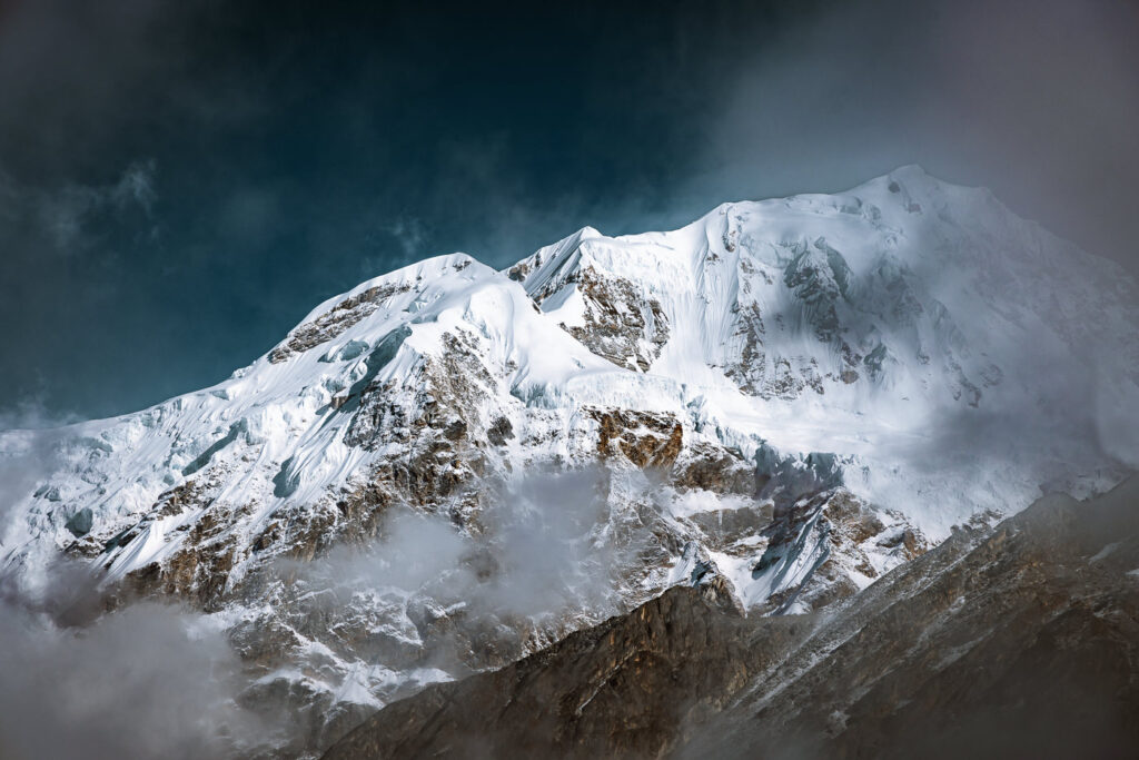 Mountain in Nepal Himalayas