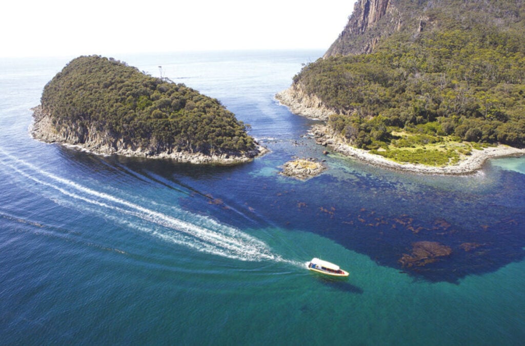 Hobart attractions and things to do, boat cruise at Bruny