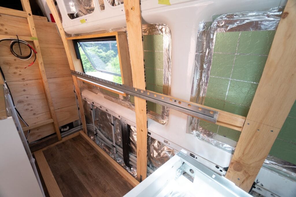 MOUNTING IKEA CABINETS IN A VAN