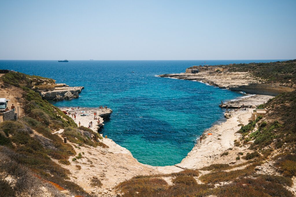Il Kalanka Beach in Malta