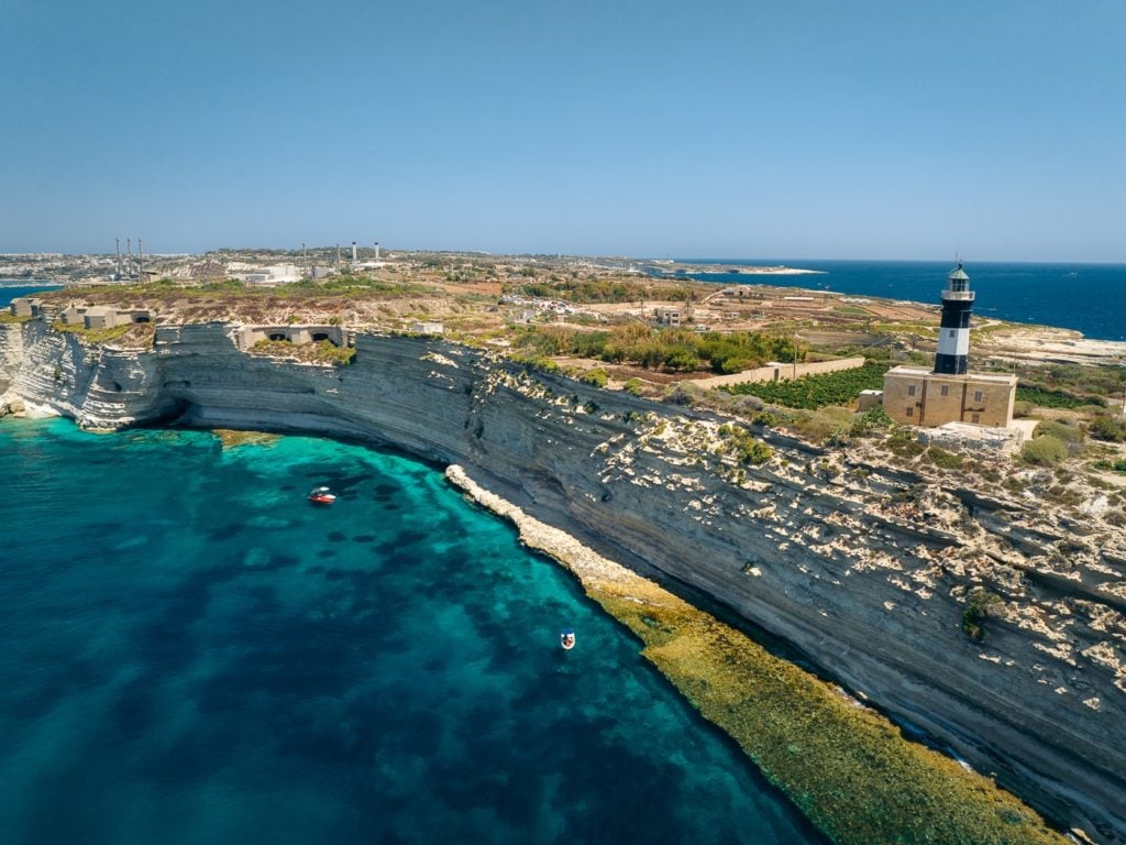 Il Kalanka Lighthouse in Malta