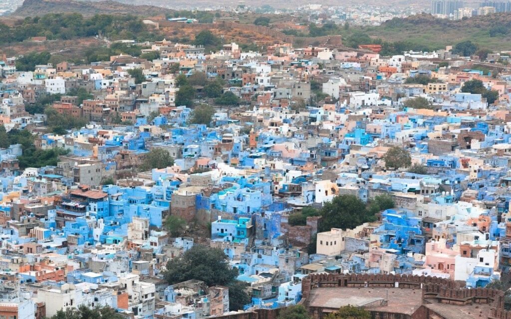 BLUE CITY JODHPUR, RAJASTHAN, INDIA