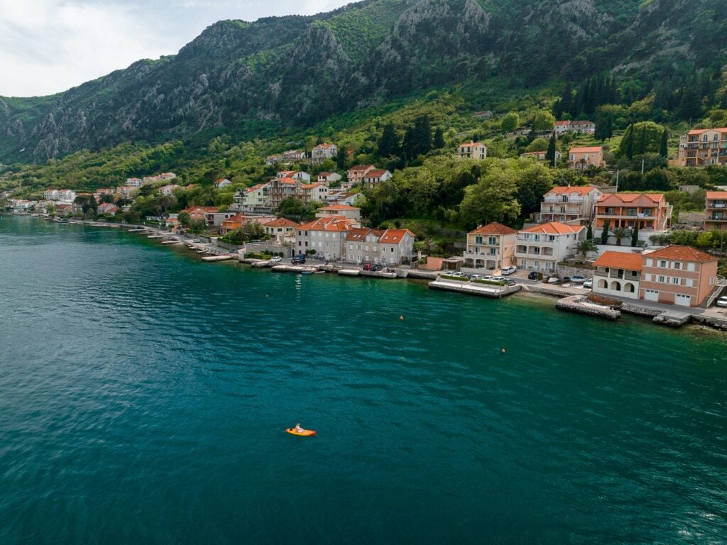 Kayaking in Kotor Bay, Montenegro