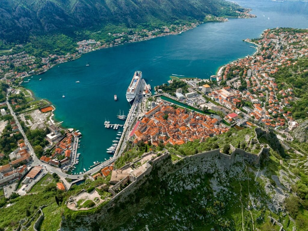 Old Town of Kotor in Montenegro