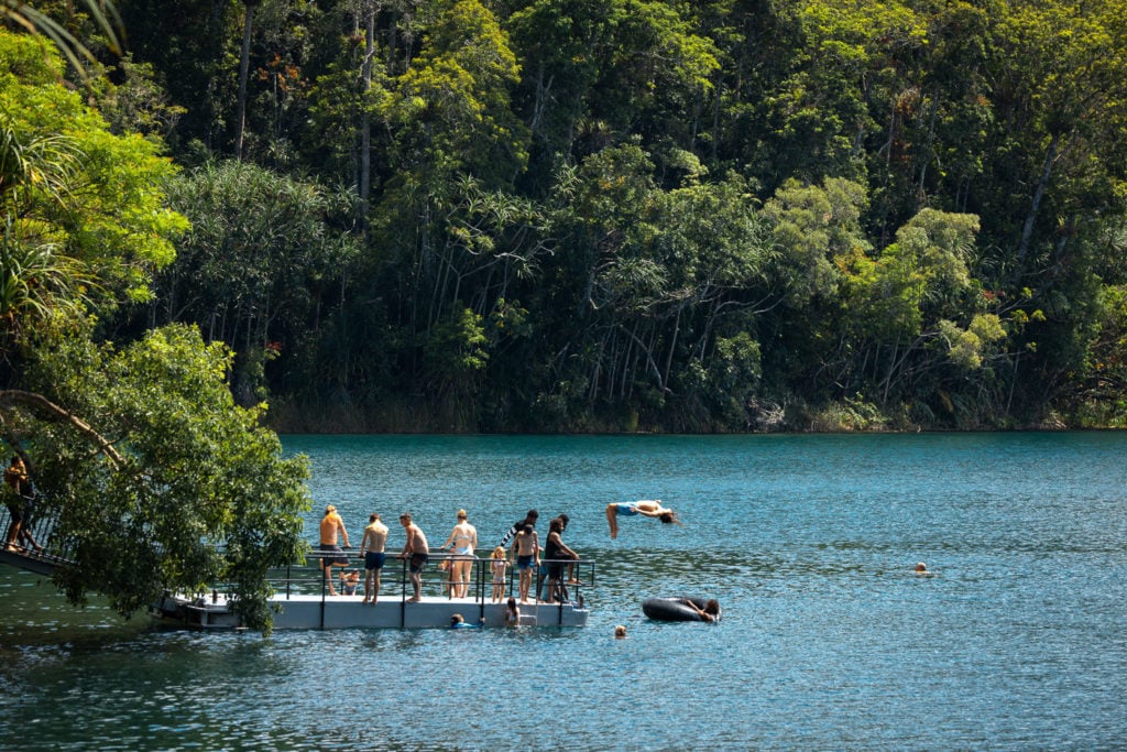 Freshwater swimming in Far North Queensland
