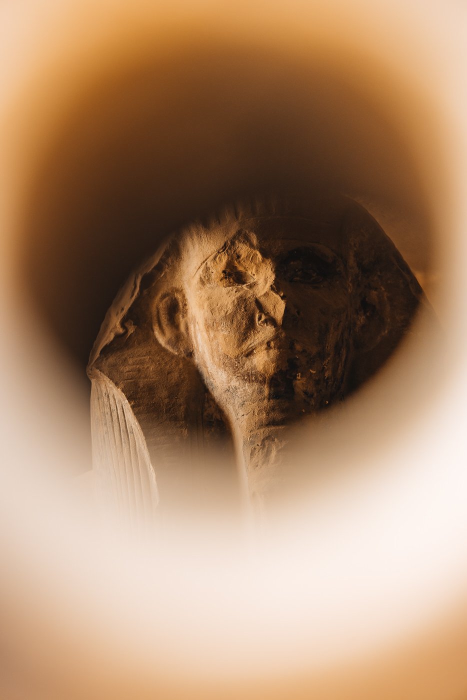 Mummy statue in Egypt