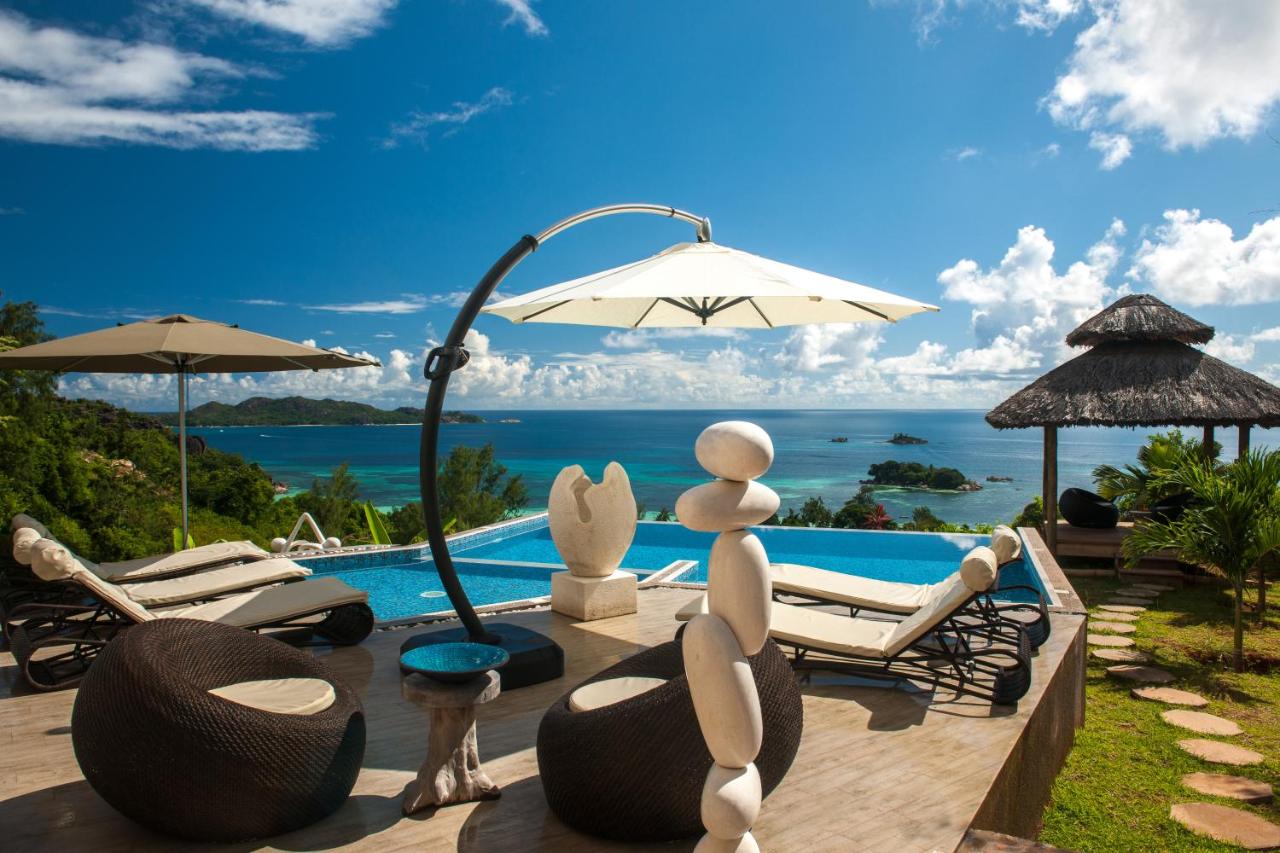 Le Duc Hillview Villas Self Catering in the Seychelles ocean view