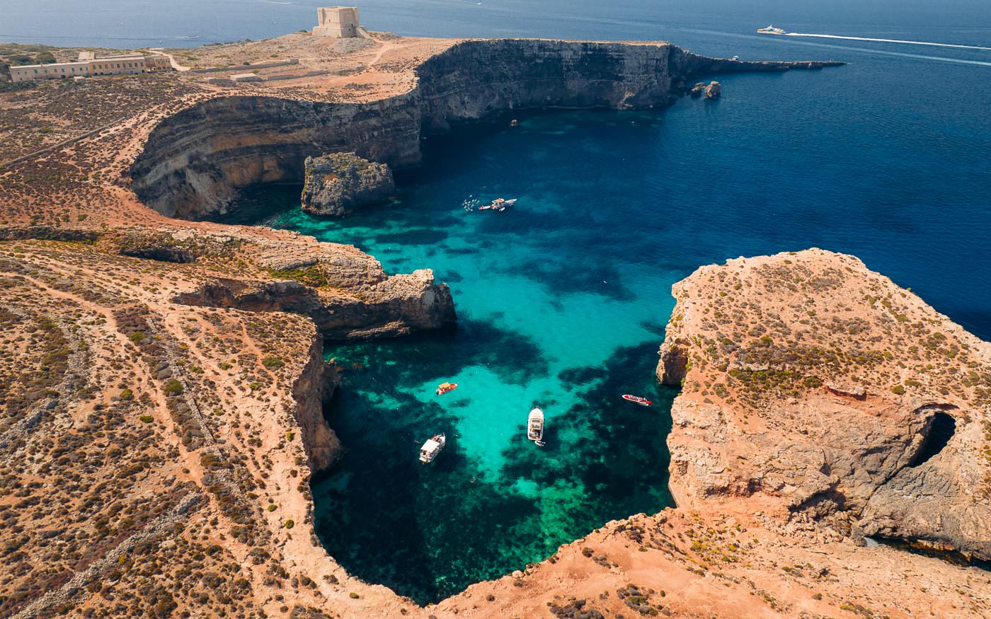 Crystal Lagoon Malta, Comino Island
