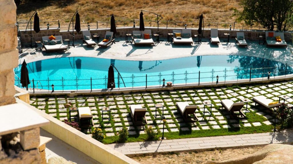 Luxury pool in Turkey