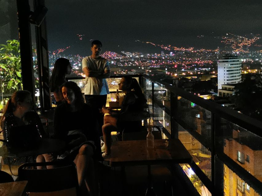 Rooftop bar in, Colombia