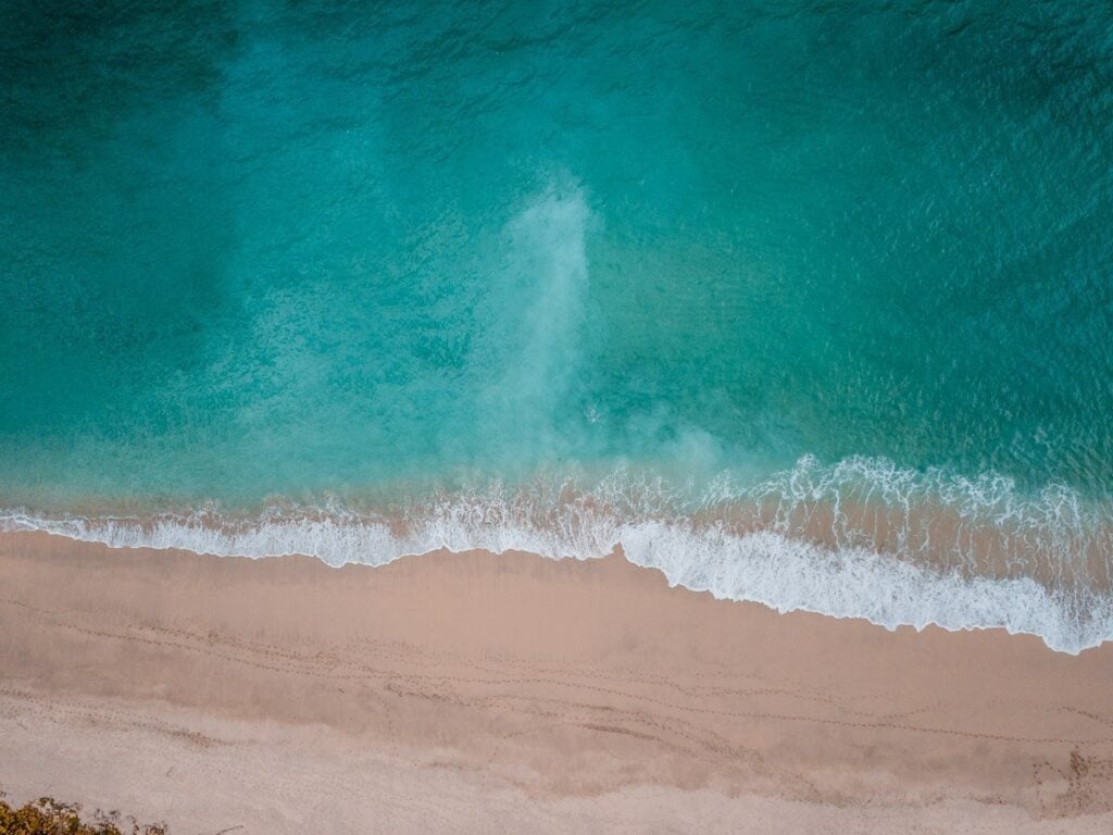 DRONE LOMBOK BEACH
