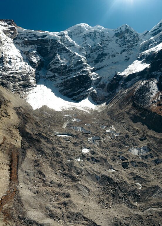 Mera Peak Glacier in Nepal