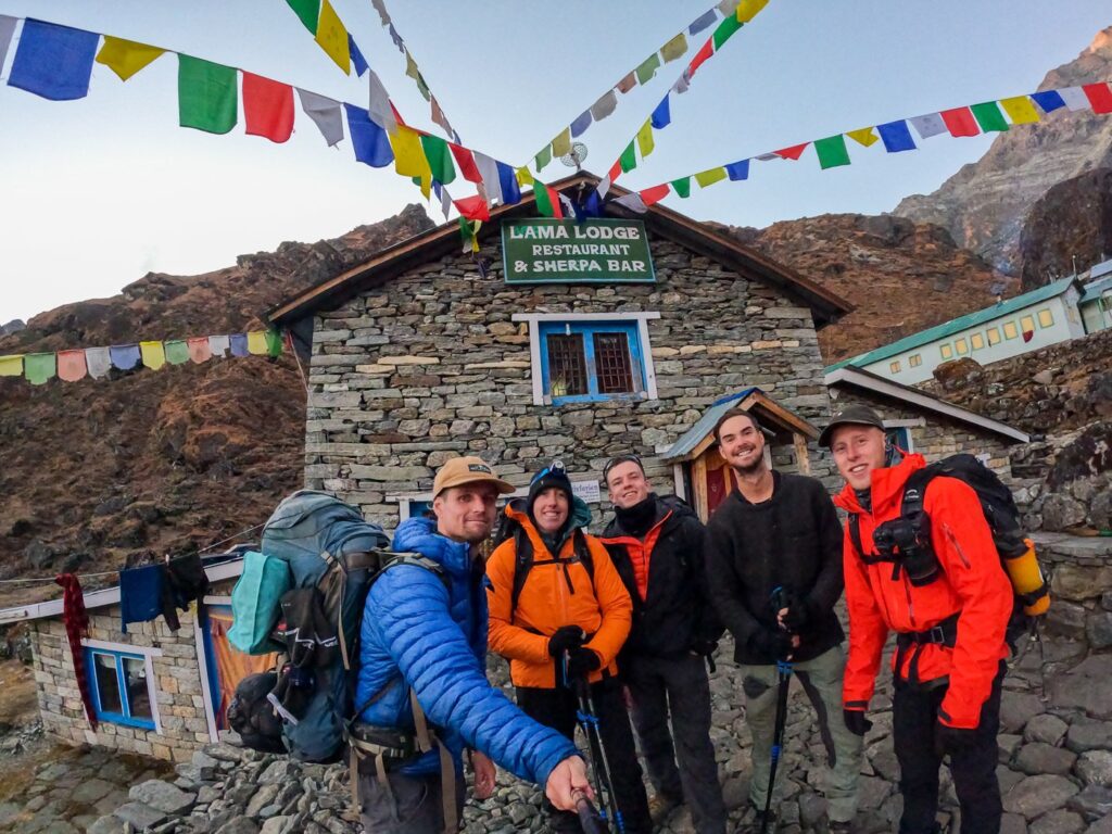 Thuli Kharka on the Mera Peak Trek, Nepal