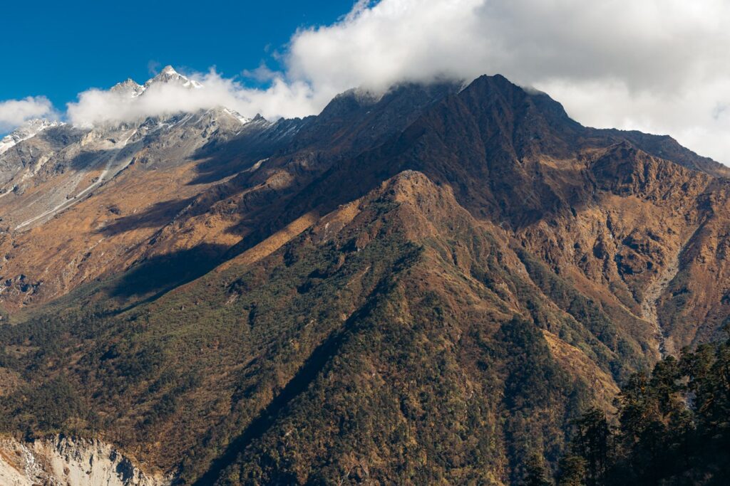 Mountains of Hinku Valley, Nepal