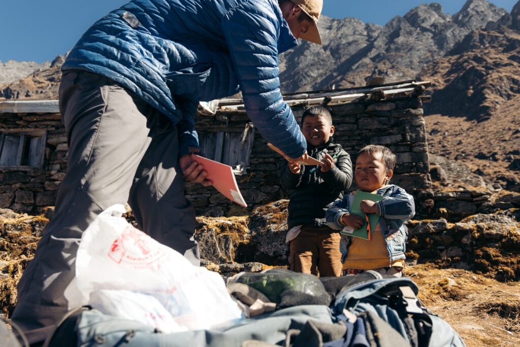 Ryan Egglestone in Nepal