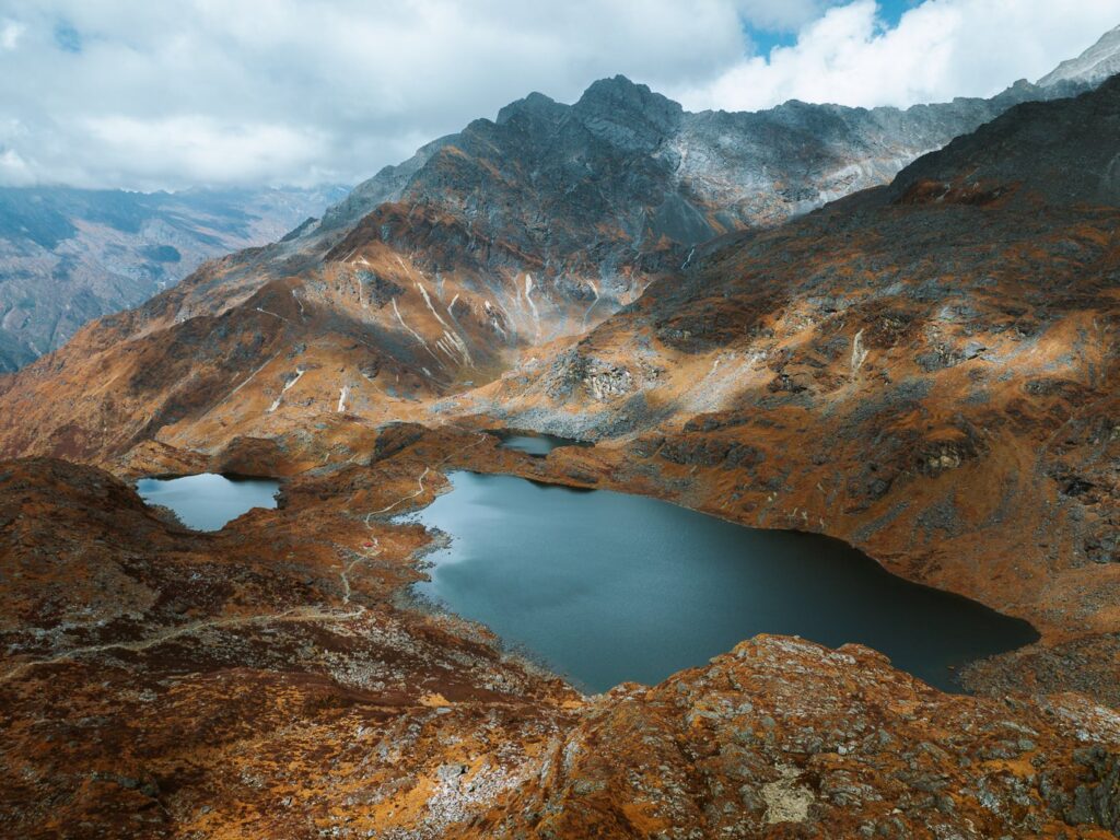 Panch Pokhari lakes in Nepal