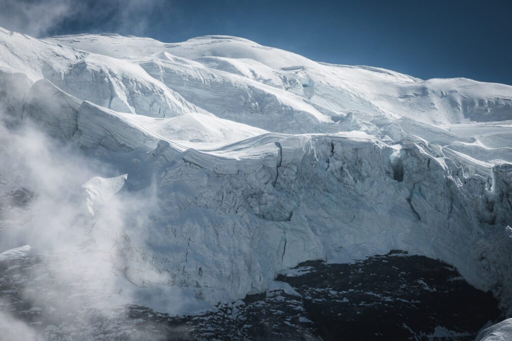 Alpine glaciers of Mera Peak