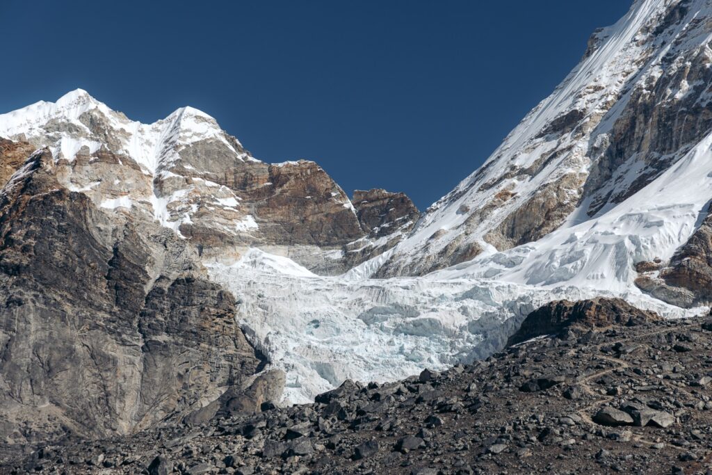 Mountain glaciers of Mera Peak