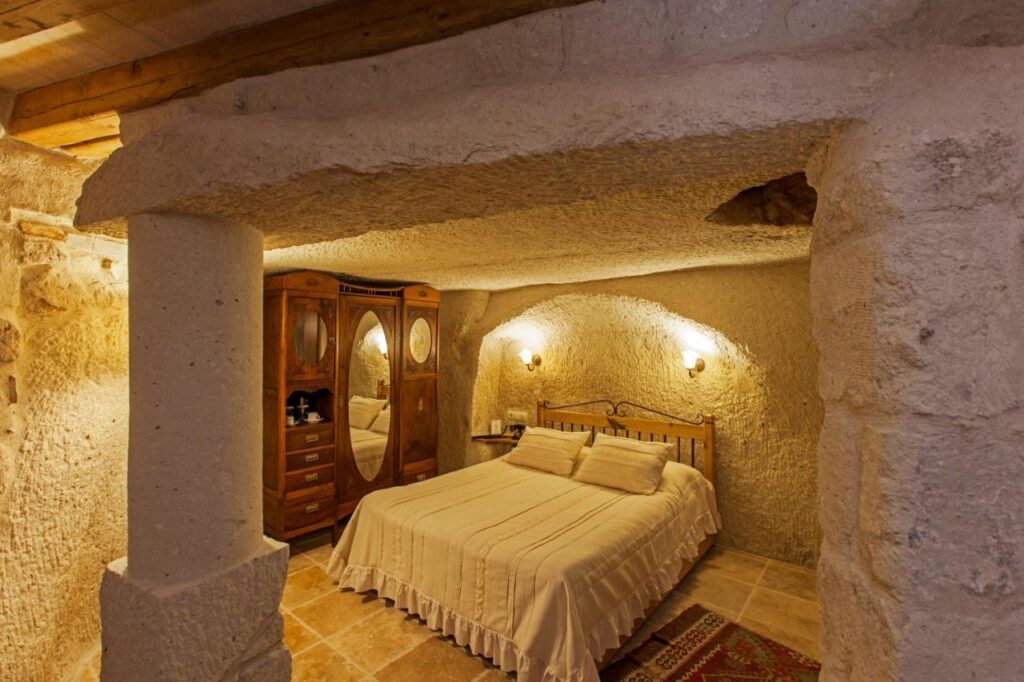 Traditional cave hotel in Cappadocia