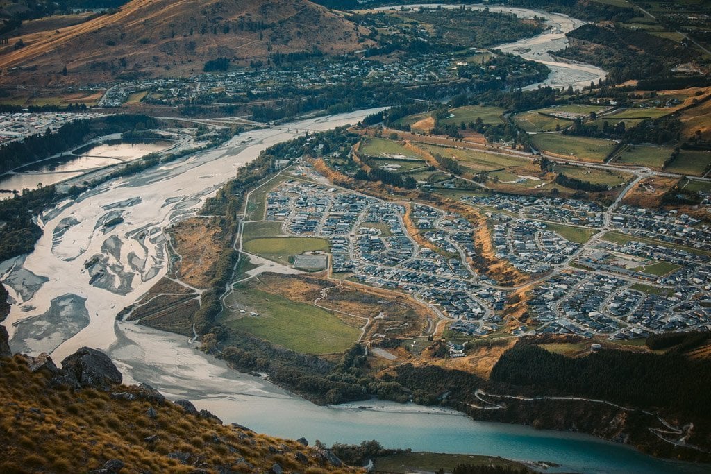 SHOTOVER COUNTRY FROM LAKE ALTA SADDLE VIEWPOINT